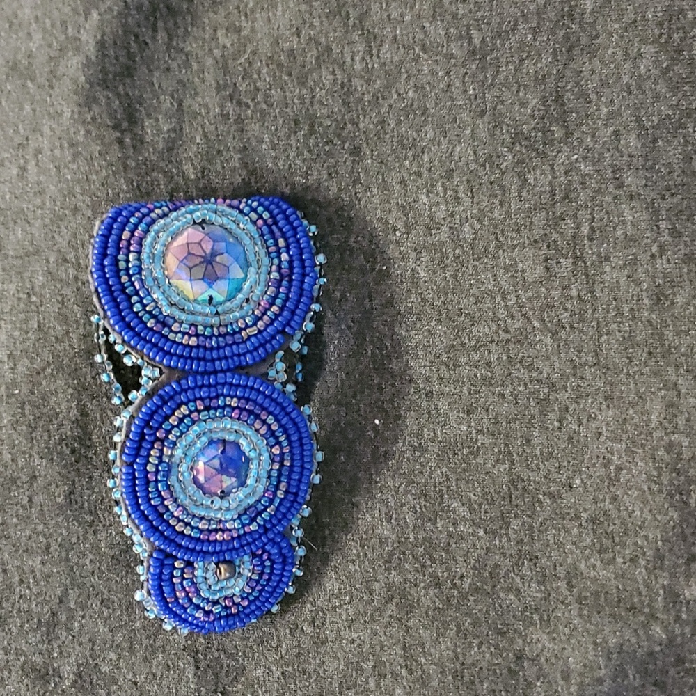 Blue Beaded Braclet